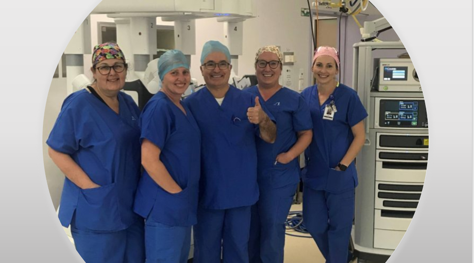MedTech News - Robotic surgery milestone for pioneering regional hospital