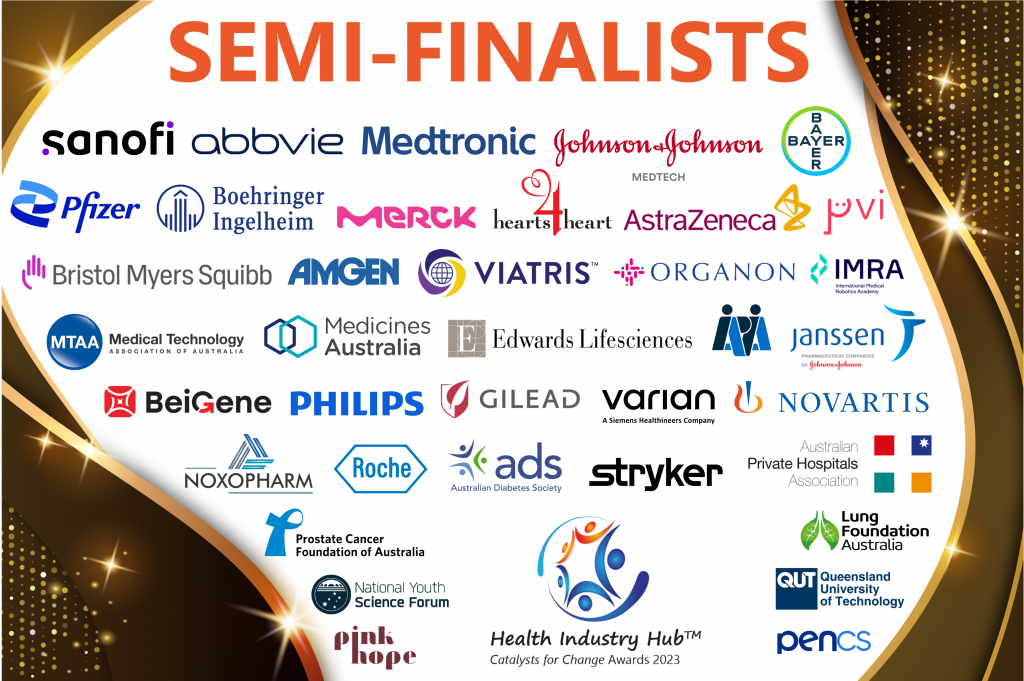 Health Industry Hub Awards 2023 Semi-Finalists Announcement 25 August