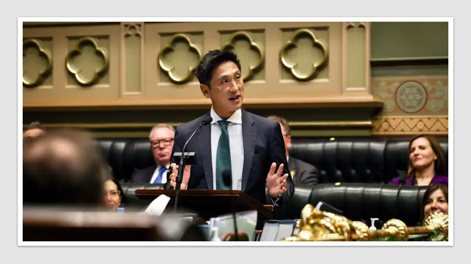 'Too male, too pale, and too stale,' says NSW MP - Jason Li MP, Member for Strathfield